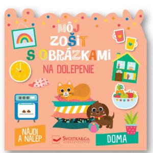 Môj zošit s obrázkami na dolepenie - Doma