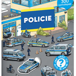 Můj první samolepkový sešit Policie