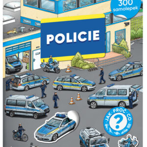 Můj první samolepkový sešit Policie
