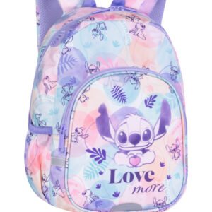 Edukatívne, kreatívne a interaktívne hračky pre deti Detský batoh Toby 33 cm Stitch Pastel