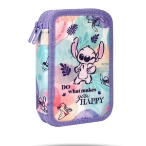 Edukatívne, kreatívne a interaktívne hračky pre deti Peračník Jumper dvojposchodový Stitch Pastel