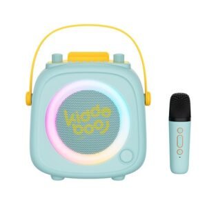 Bluetooth Karaoke set mikrofón a reproduktor KidsVoice Mint