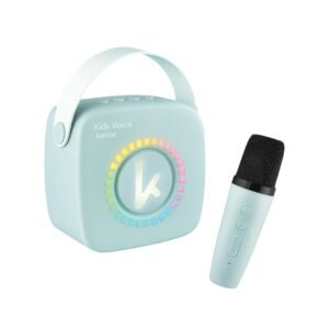 Edukatívne, kreatívne a interaktívne hračky pre deti Bluetooth Mini Karaoke set mikrofón a reproduktor Mint