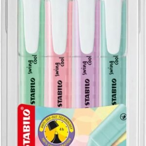 Zvýrazňovač Pastel 4 farby