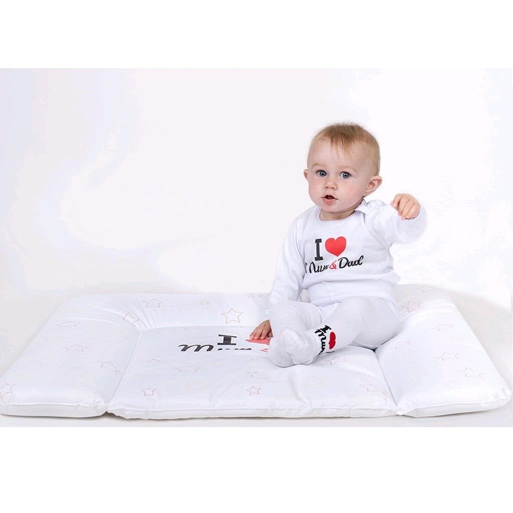 Dojčenské froté ponožky New Baby biele I Love Mum and Dad 56 (0-3m) – Obrázok 3