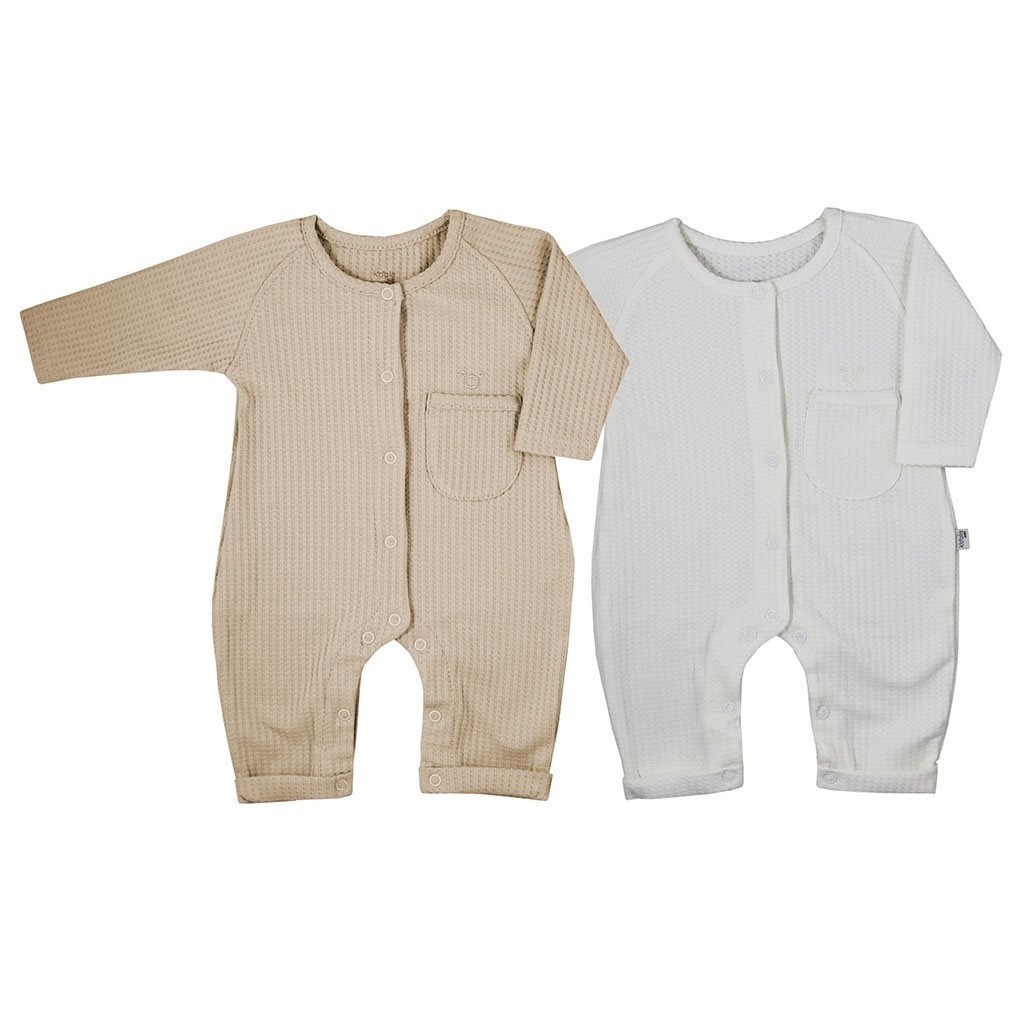 Dojčenský overal Koala Bello beige 68 (4-6m) – Obrázok 2