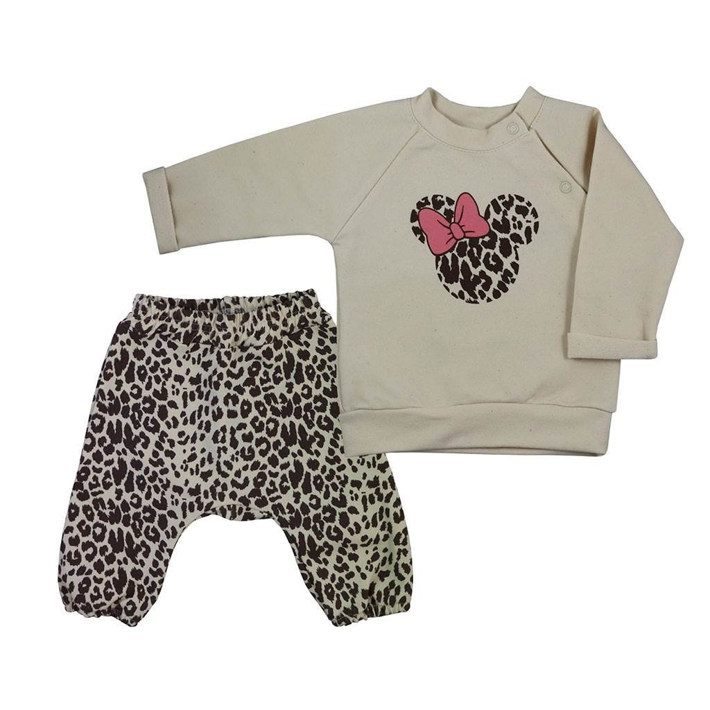 Dojčenské tepláčky a mikinka Koala Panther girl 74 (6-9m)