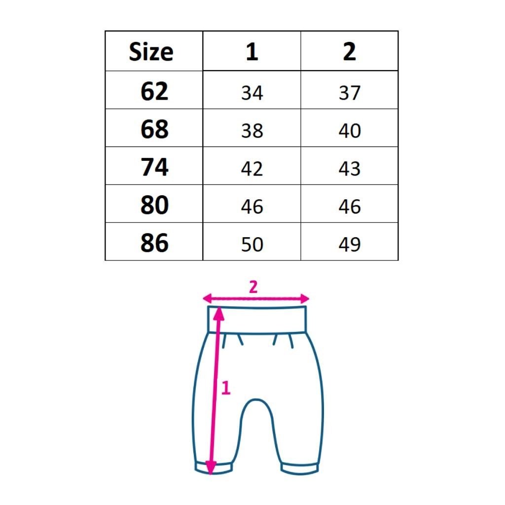 Dojčenské tepláčky a mikinka Koala Panther girl 80 (9-12m) – Obrázok 5