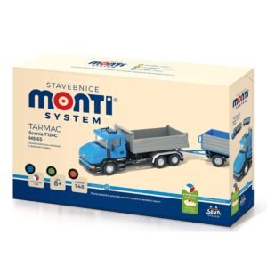 Edukatívne, kreatívne a interaktívne hračky pre deti Monti System MS 65 - Scania Tarmac