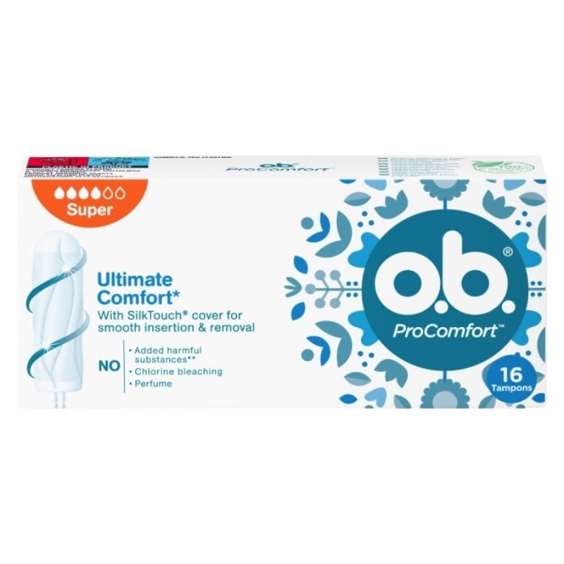 O.B. ProComfort tampóny Super 16 ks