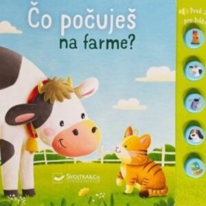 Čo počuješ na farme? Prvé zvuky pre bábätko