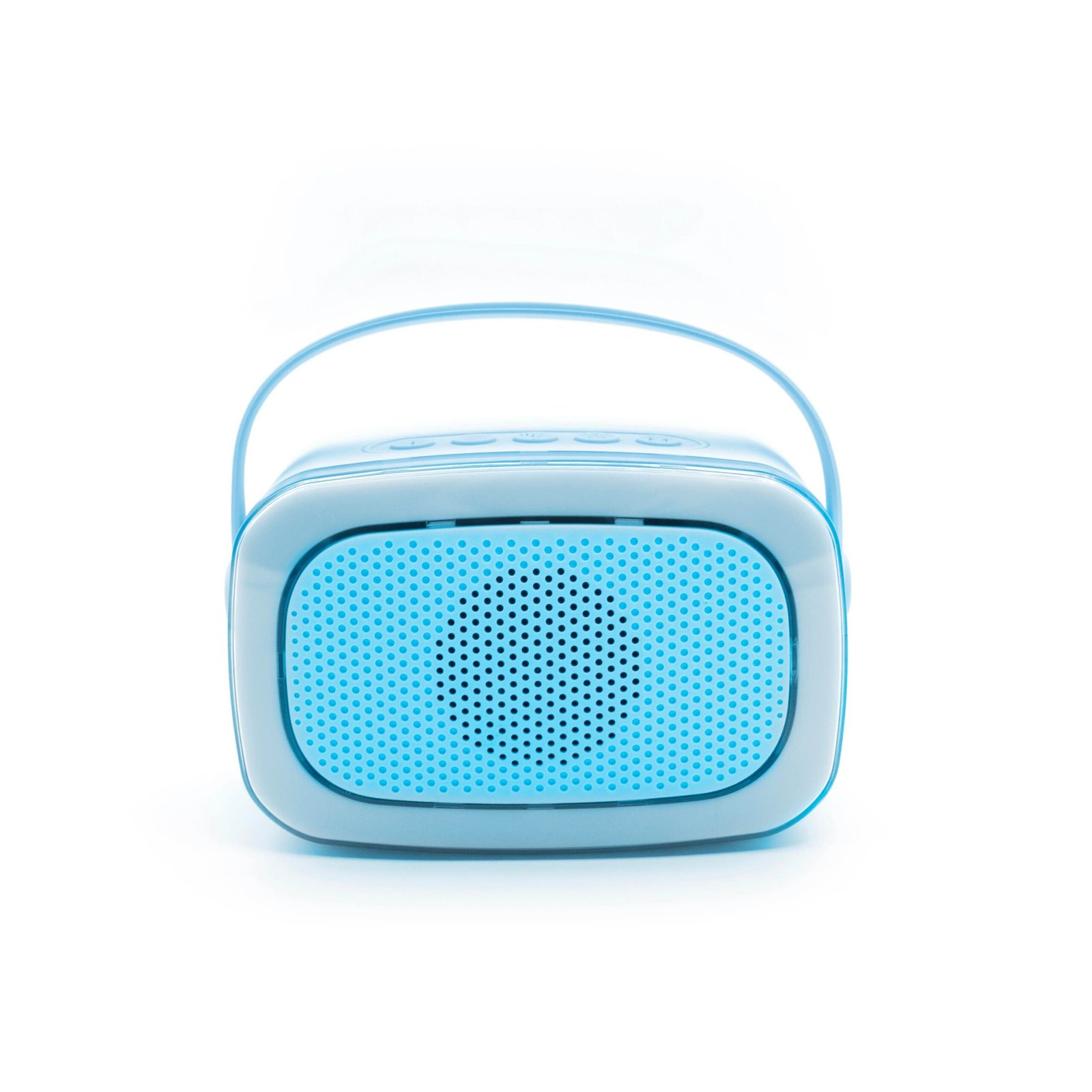 Bluetooth Karaoke párty set + 2 mikrofóny Blue – Obrázok 4