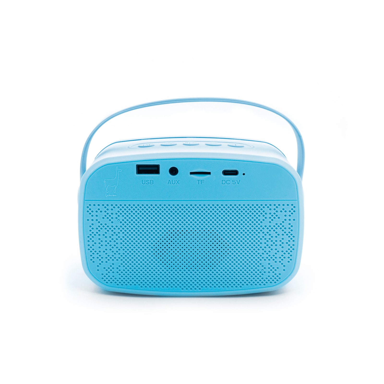 Bluetooth Karaoke párty set + 2 mikrofóny Blue – Obrázok 5
