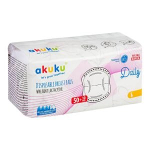 Edukatívne, kreatívne a interaktívne hračky pre deti Laktačné prsné vložky Akuku 60 ks
