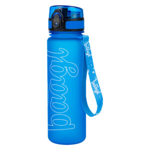 Tritanová fľaša pre deti Logo modrá 500 ml