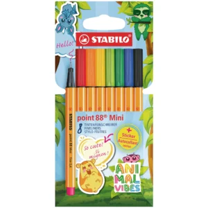 Jemný liner Mini Animal Vibes 8 ks
