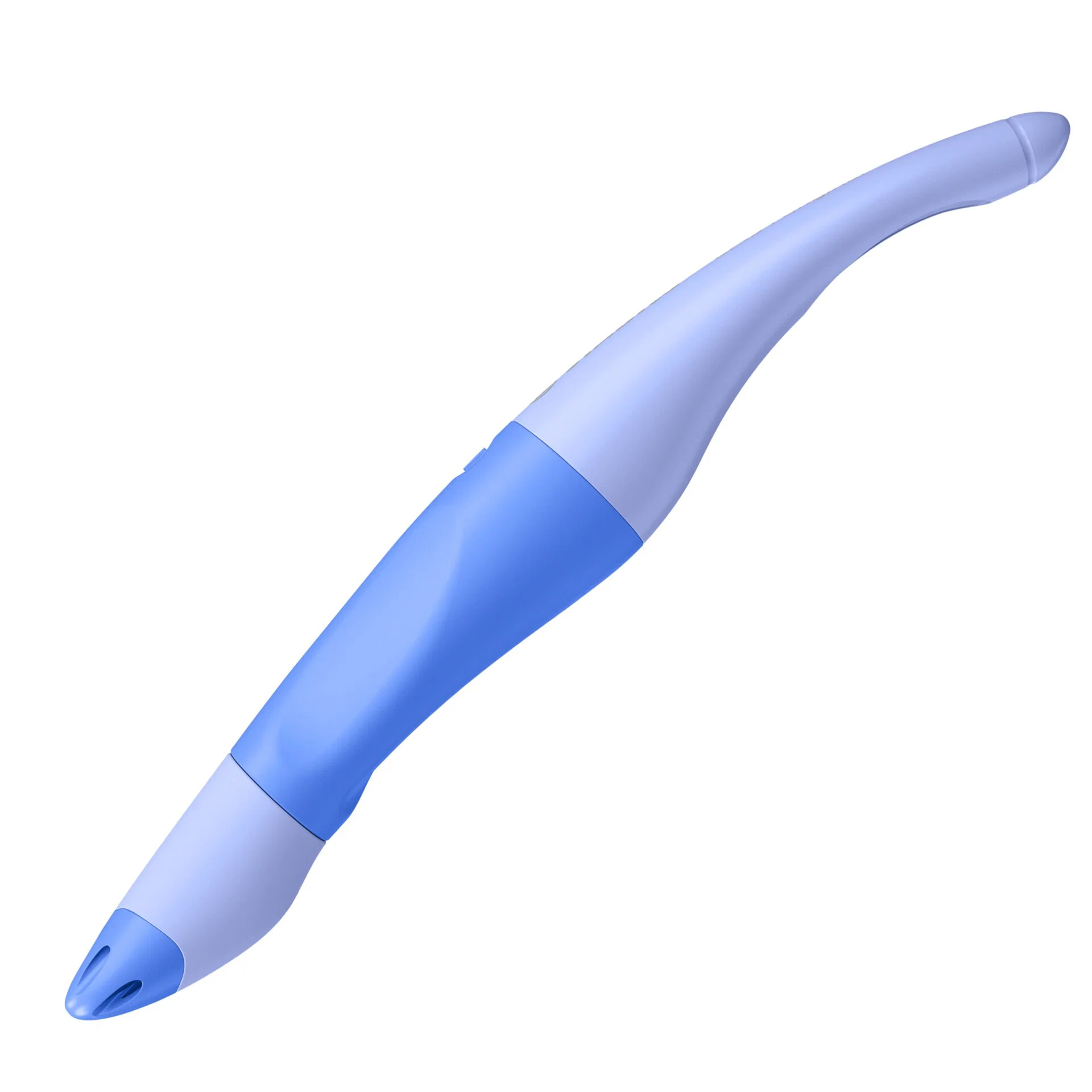Ergonomické pero guľôčkové Modré Pastel pre pravákov – Obrázok 4