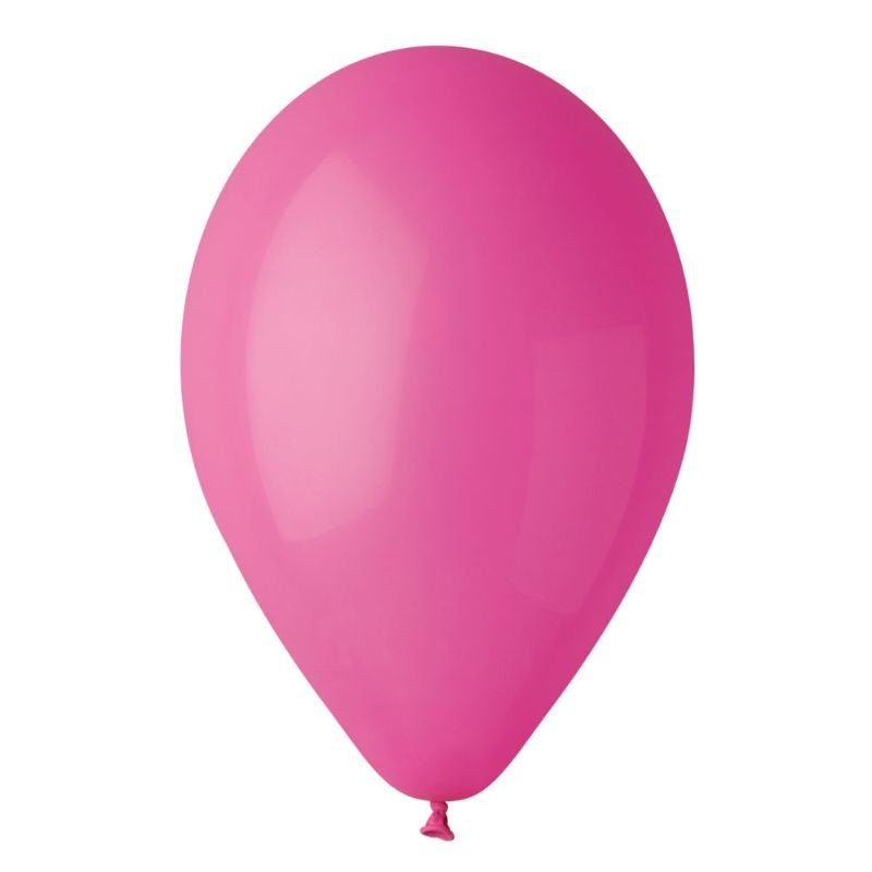 Balón fuchsiový - 10ks