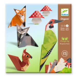 Edukatívne, kreatívne a interaktívne hračky pre deti Origami Les