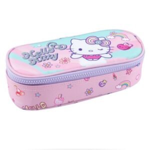 Edukatívne, kreatívne a interaktívne hračky pre deti Peračník Campus Hello Kitty Pastel Pink