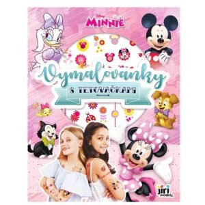 Edukatívne, kreatívne a interaktívne hračky pre deti Omaľovánky s tetovačkami - Minnie