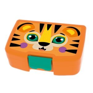 Edukatívne, kreatívne a interaktívne hračky pre deti Box na desiatu Tiger 650 ml