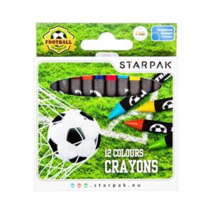 Edukatívne, kreatívne a interaktívne hračky pre deti Voskovky Futbal 12ks