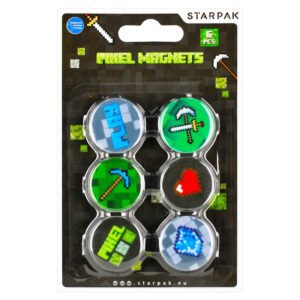 Edukatívne, kreatívne a interaktívne hračky pre deti Minecraft magnety sada