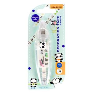 Edukatívne, kreatívne a interaktívne hračky pre deti Dekoračná páska Panda 6 mm x 4 m